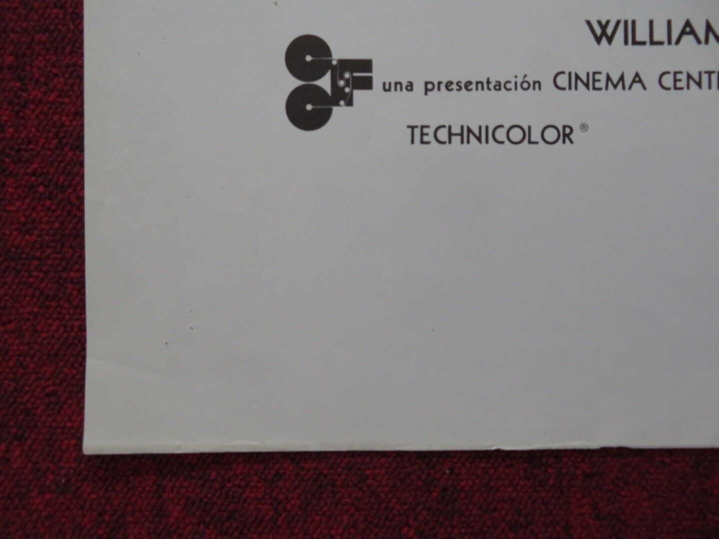 THE ROYAL HUNT OF THE SUN SPANISH ROLLED POSTER ROBERT SHAW CHRISTOPHER PLUMMER Movie posters