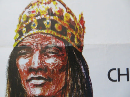 THE ROYAL HUNT OF THE SUN SPANISH ROLLED POSTER ROBERT SHAW CHRISTOPHER PLUMMER Movie posters