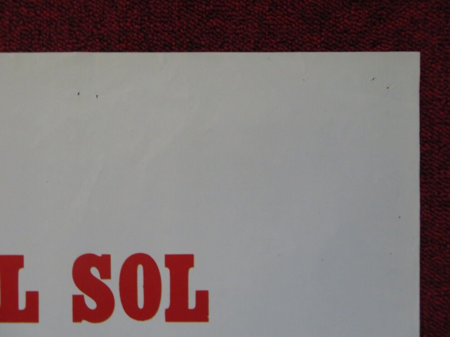 THE ROYAL HUNT OF THE SUN SPANISH ROLLED POSTER ROBERT SHAW CHRISTOPHER PLUMMER Movie posters