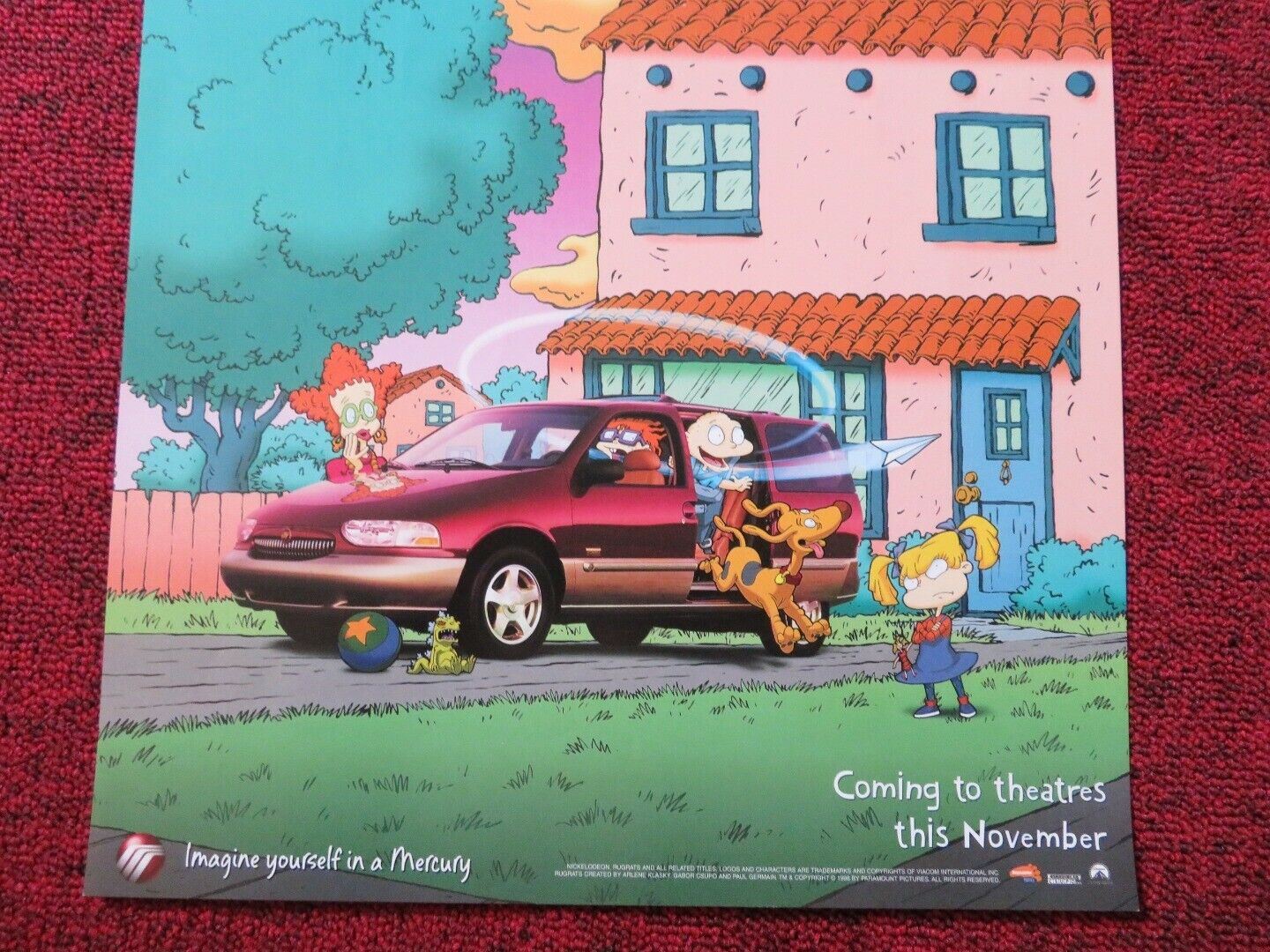 THE RUGRATS MOVIE US (11"x 17") POSTER ELIZABETH DAILY 1998 Movie posters