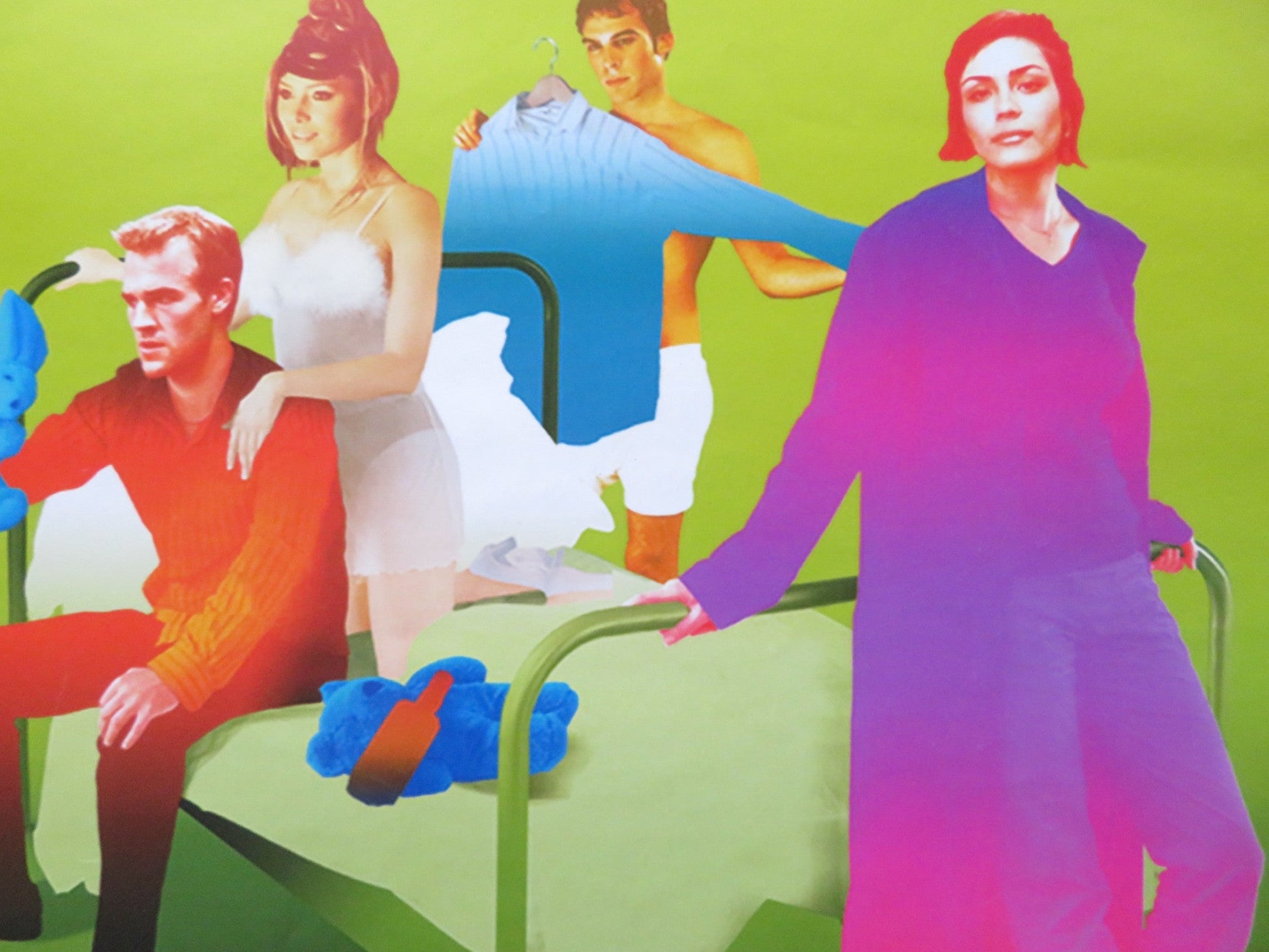 THE RULES OF ATTRACTION VHS VIDEO POSTER JAMES VAN DER BEEK JESSICA BIEL 2002 Rendezvous Cinema Movie posters