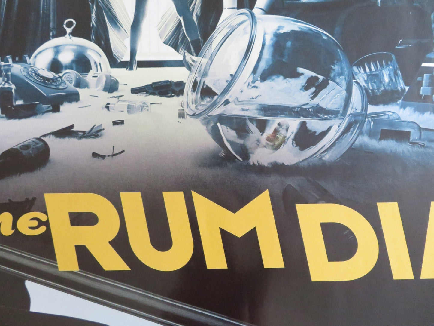 THE RUM DIARY QUAD (30"x 40") ROLLED POSTER JOHNNY DEPP AARON ECKHART 2011 Rendezvous Cinema Movie posters