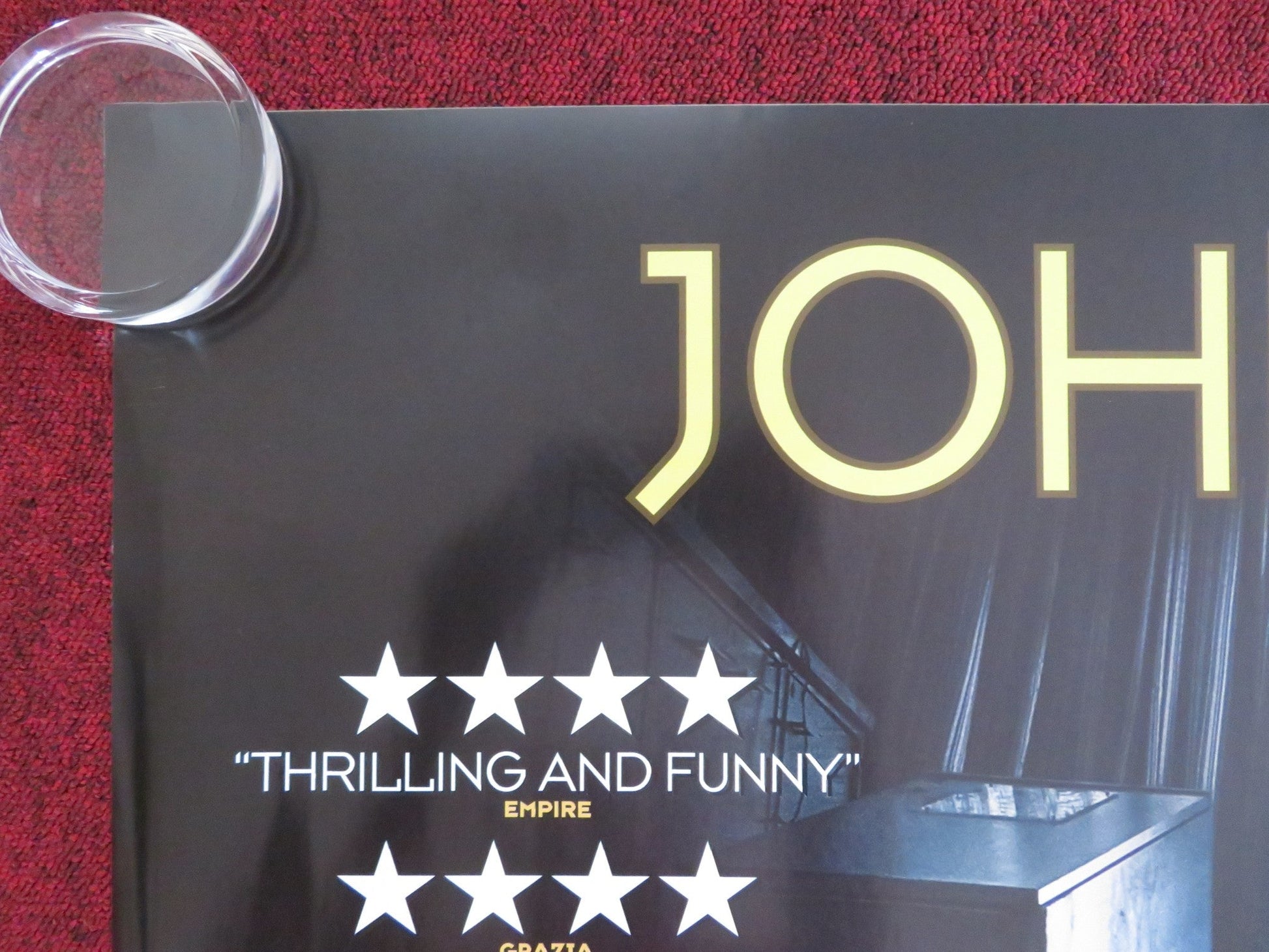 THE RUM DIARY QUAD (30"x 40") ROLLED POSTER JOHNNY DEPP AARON ECKHART 2011 Rendezvous Cinema Movie posters