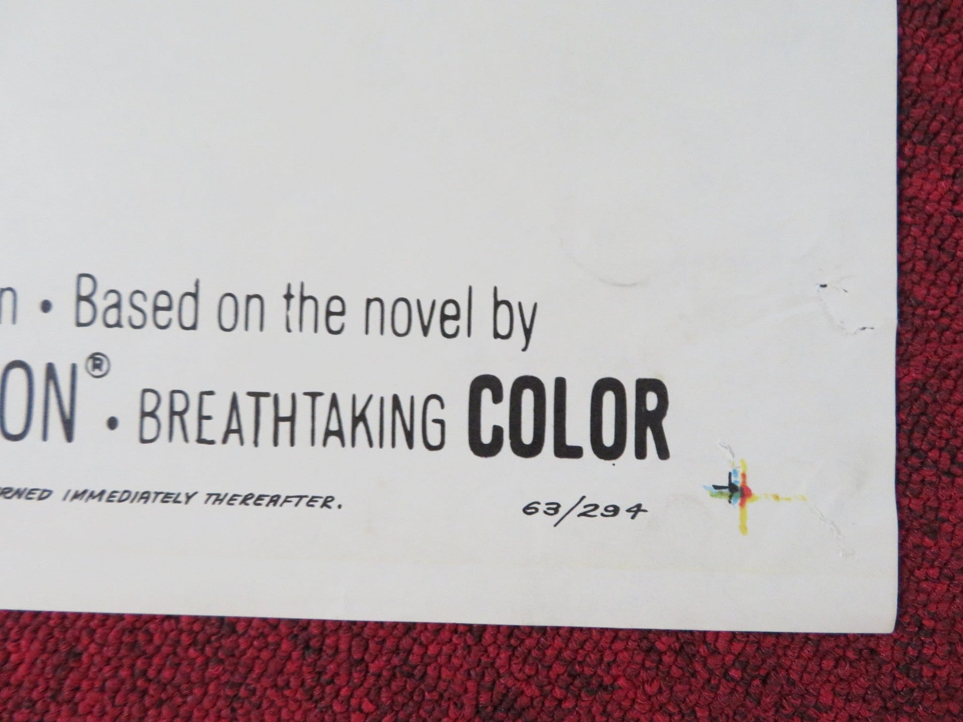 THE RUNNING MAN FOLDED US ONE SHEET POSTER LAURENCE HARVEY SARAH MILES 1963 Rendezvous Cinema Movie posters