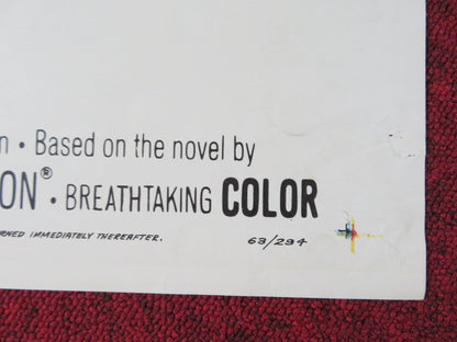 THE RUNNING MAN FOLDED US ONE SHEET POSTER LAURENCE HARVEY SARAH MILES 1963 Rendezvous Cinema Movie posters