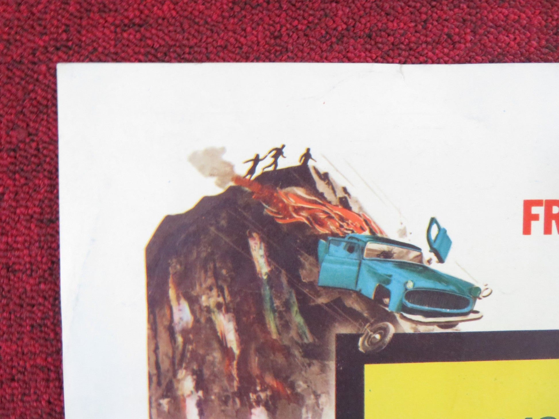 THE RUNNING MAN HALF SHEET (22"x 28") POSTER LAURENCE HARVEY LEE REMICK 1963 Rendezvous Cinema Movie posters