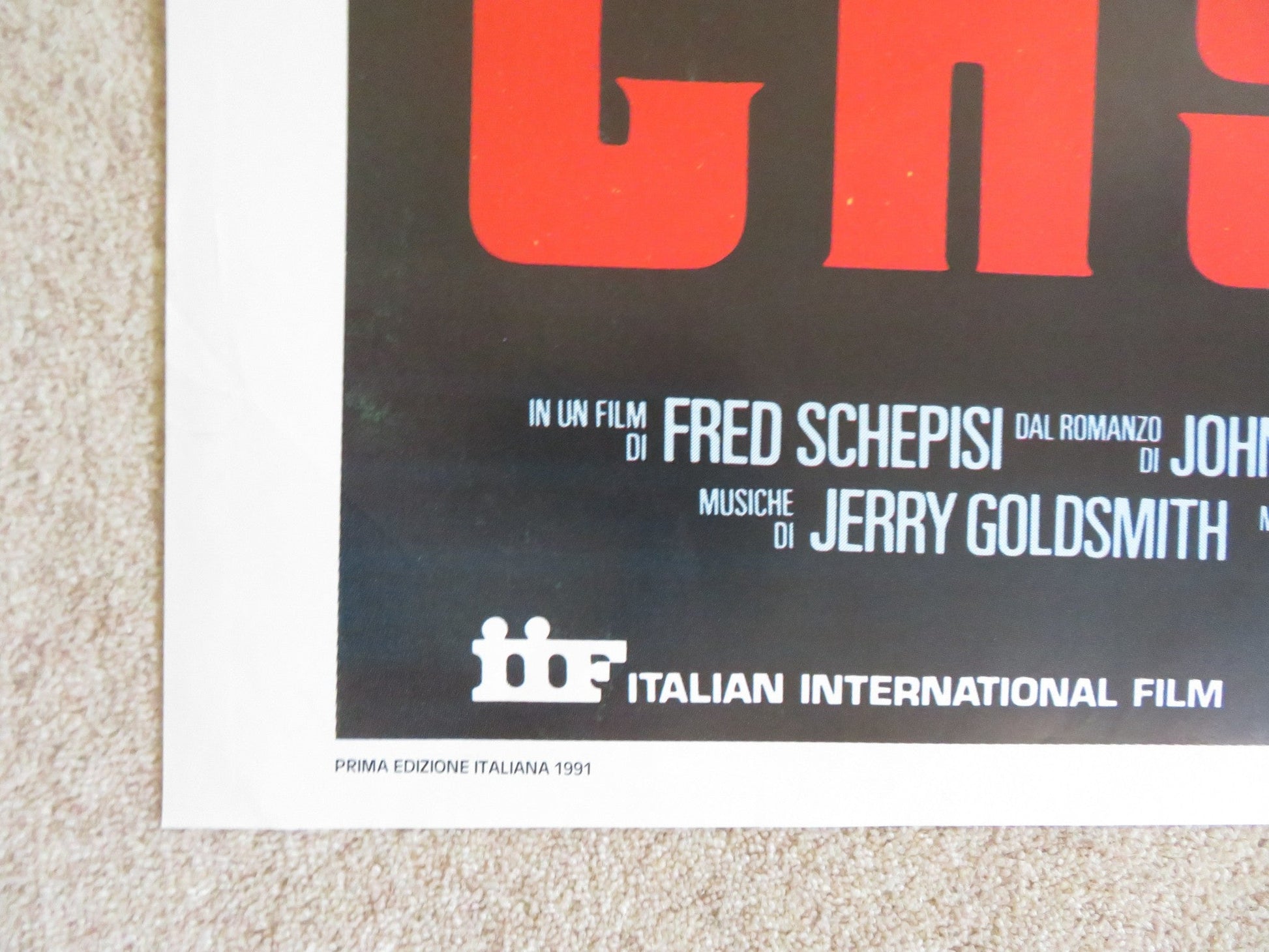 THE RUSSIA HOUSE ITALIAN 2 FOGLIO POSTER SEAN CONNERY MICHELLE PFEIFFER 1990 Rendezvous Cinema Movie posters