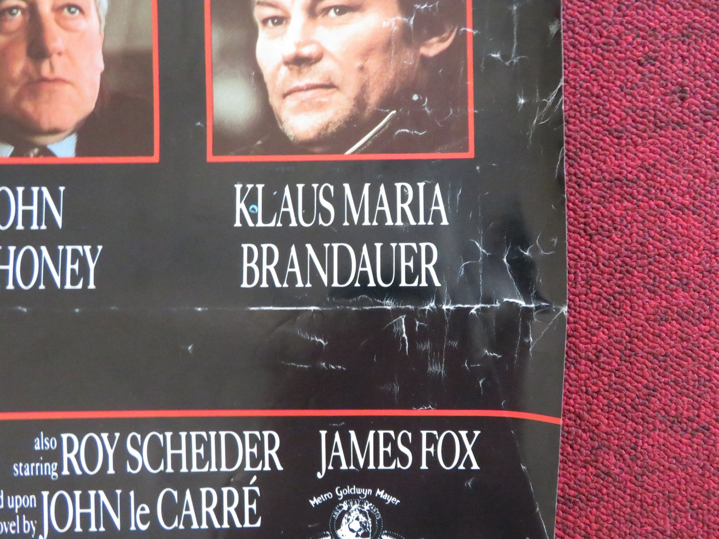 THE RUSSIA HOUSE UK QUAD (30"x 40") ROLLED POSTER SEAN CONNERY M. PFEIFFER 1990 Rendezvous Cinema Movie posters