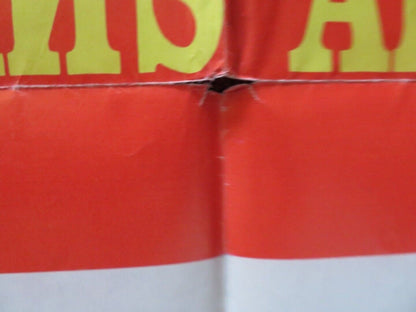 THE RUSSIANS ARE COMING FOLDED US ONE SHEET POSTER CARL REINER 1966 Movie posters