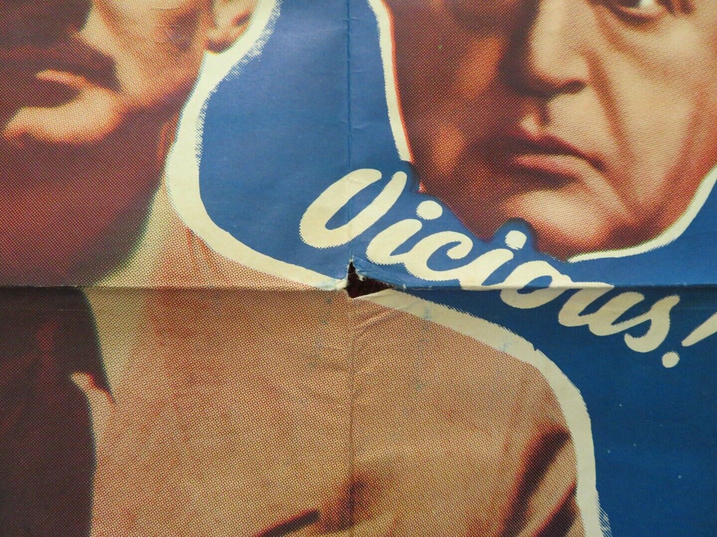 THE RUTHLESS FOUR FOLDED US ONE SHEET POSTER VAN HEFLIN GILBERT ROLAND 1968 Movie posters