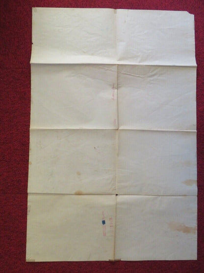 THE RUTHLESS FOUR FOLDED US ONE SHEET POSTER VAN HEFLIN GILBERT ROLAND 1968 Movie posters