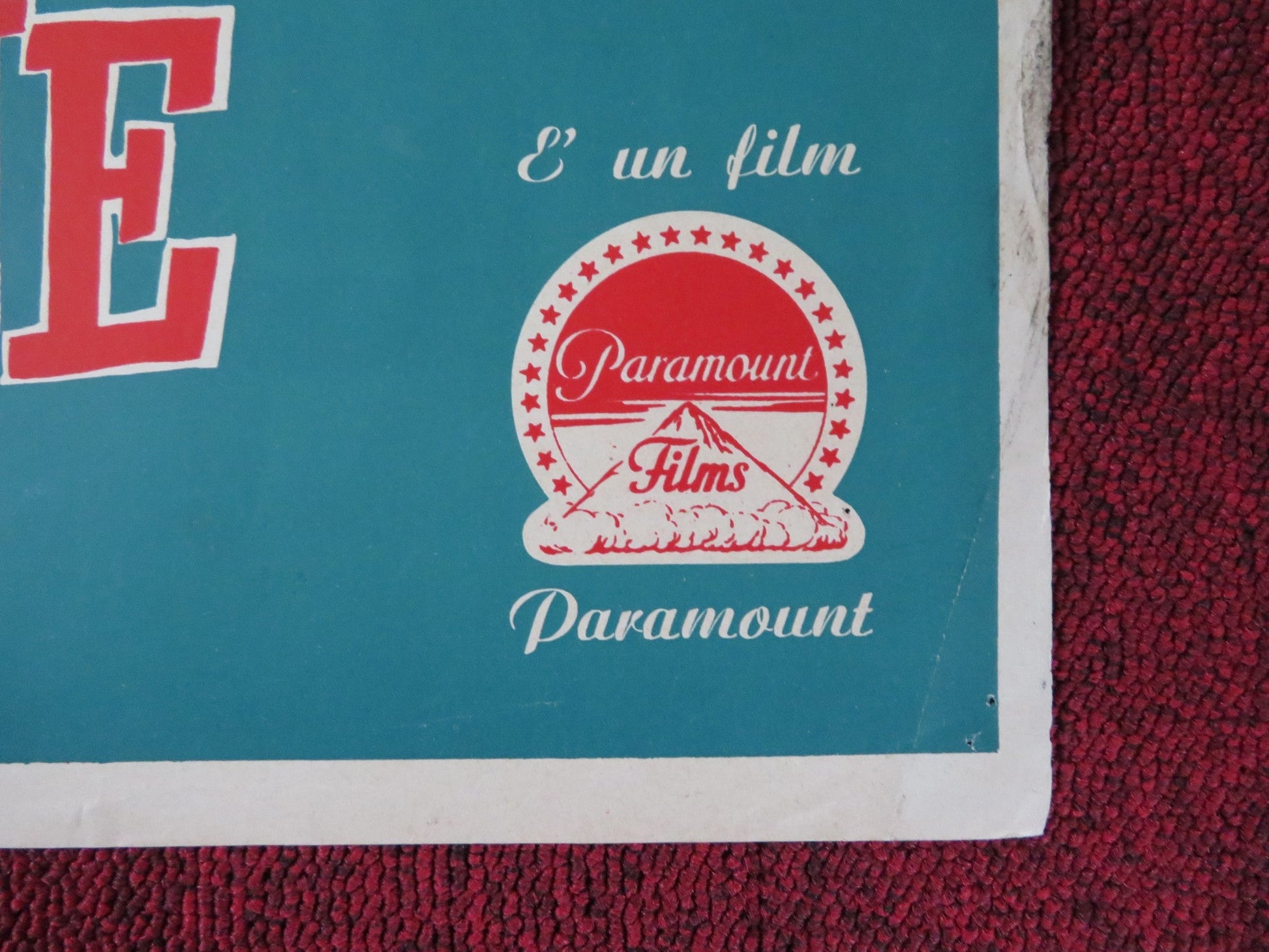 THE SAD SACK - B ITALIAN FOTOBUSTA POSTER JERRY LEWIS DAVID WAYNE 1957 Rendezvous Cinema Movie posters