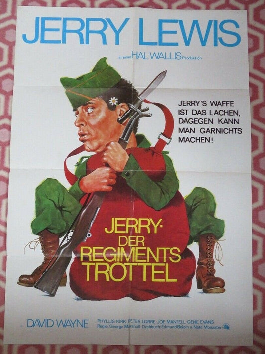 THE SAD SACK GERMAN A1 (33"x 23") POSTER JERRY LEWIS PETER LORRE 1957 Movie posters