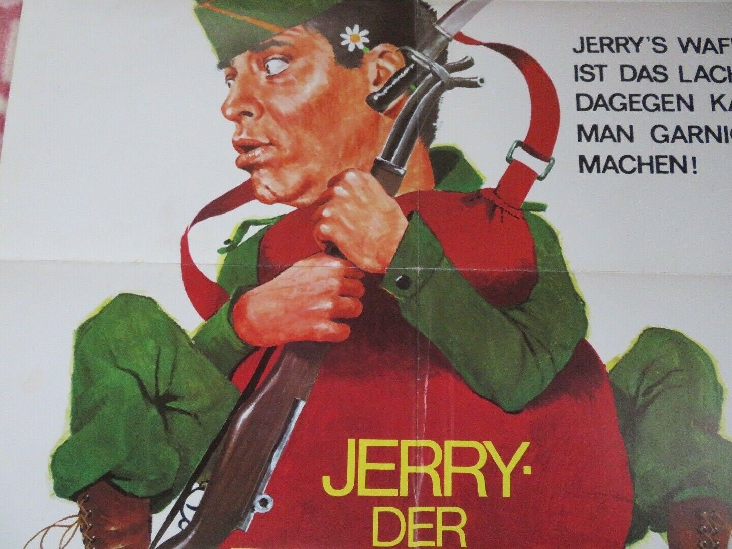 THE SAD SACK GERMAN A1 (33"x 23") POSTER JERRY LEWIS PETER LORRE 1957 Movie posters