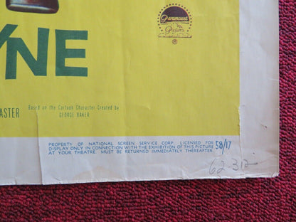 THE SAD SACK US HALF SHEET (22"x 28") POSTER JERRY LEWIS DAVID WAYNE 1958 - Rendezvous Cinema