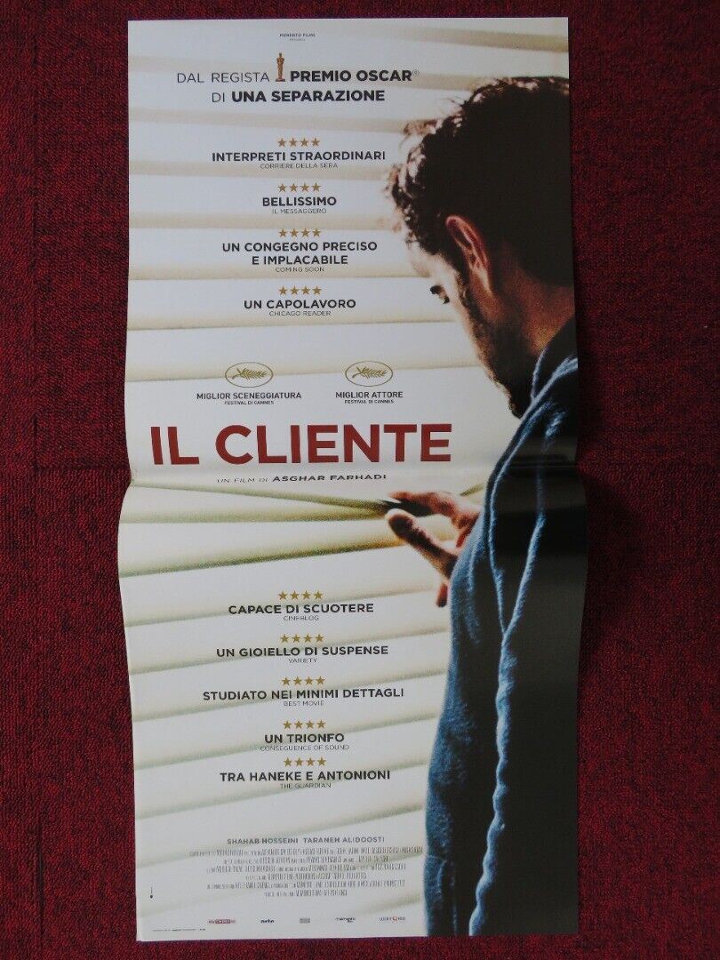THE SALESMAN ITALIAN LOCANDINA (26.5"x12.5") POSTER SHAHAB HOSSEINI 2016 - Rendezvous Cinema