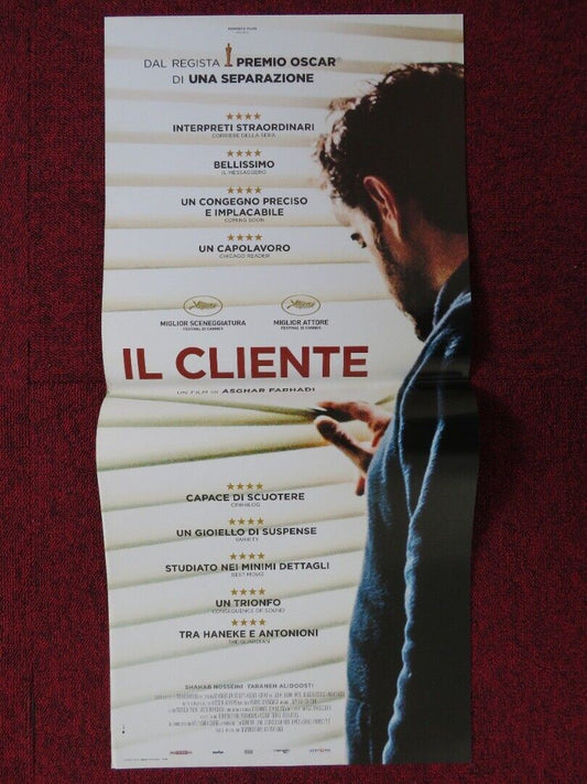 THE SALESMAN ITALIAN LOCANDINA (26.5"x12.5") POSTER SHAHAB HOSSEINI 2016 - Rendezvous Cinema