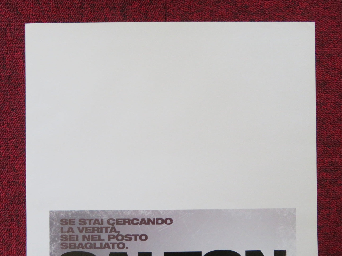 THE SALTON SEA ITALIAN LOCANDINA POSTER VAL KILMER VINCENT D'ONOFRIO 2002 Rendezvous Cinema Movie posters