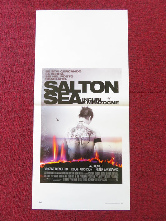 THE SALTON SEA ITALIAN LOCANDINA POSTER VAL KILMER VINCENT D'ONOFRIO 2002 Rendezvous Cinema Movie posters