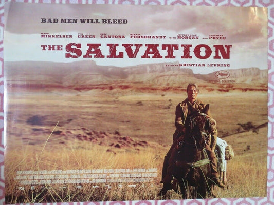 THE SALVATION QUAD (30"x 40") ROLLED POSTER MADS MIKKELSEN ERIC CANTONA 2014 - Rendezvous Cinema