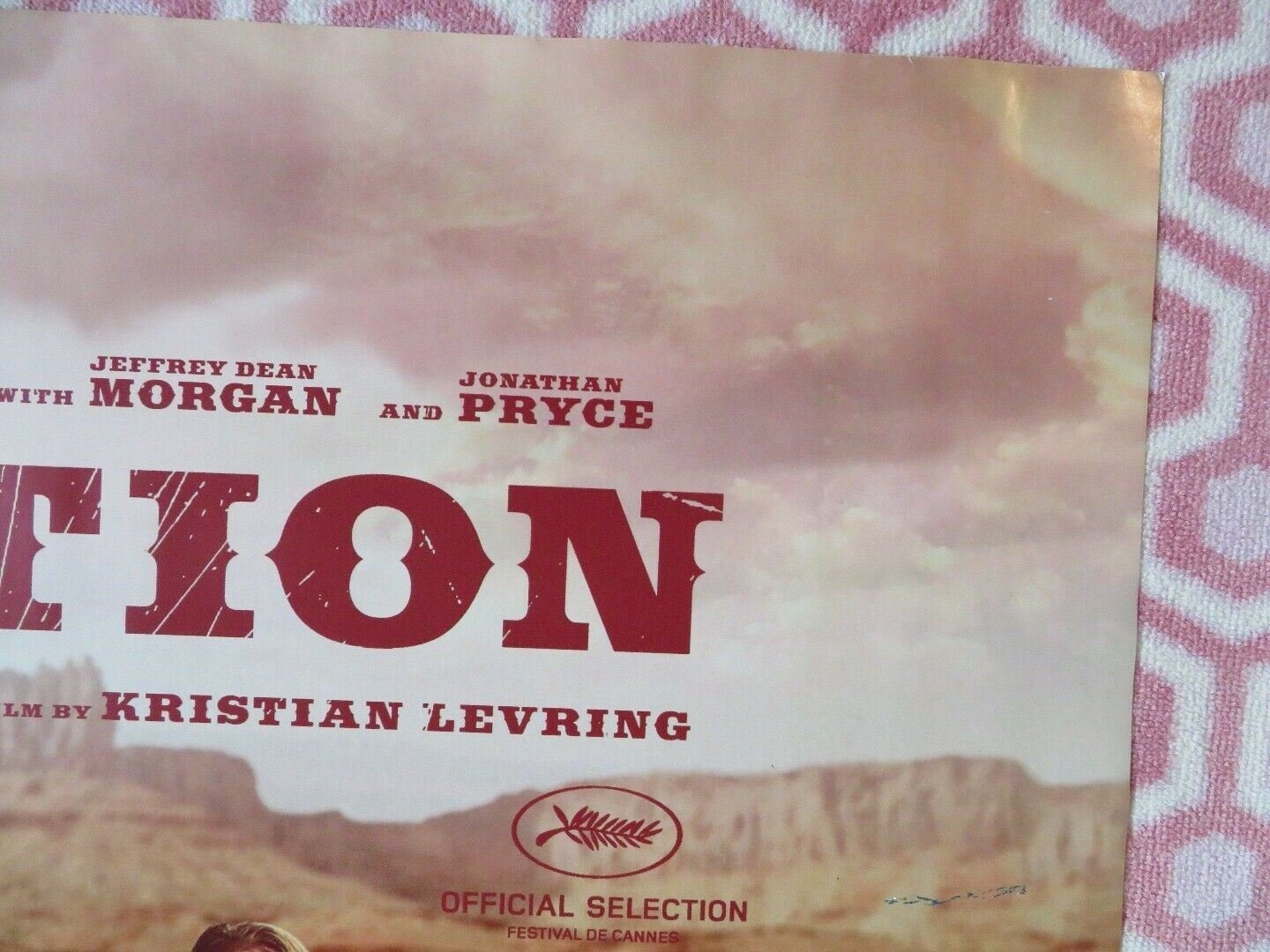 THE SALVATION QUAD (30"x 40") ROLLED POSTER MADS MIKKELSEN ERIC CANTONA 2014 - Rendezvous Cinema