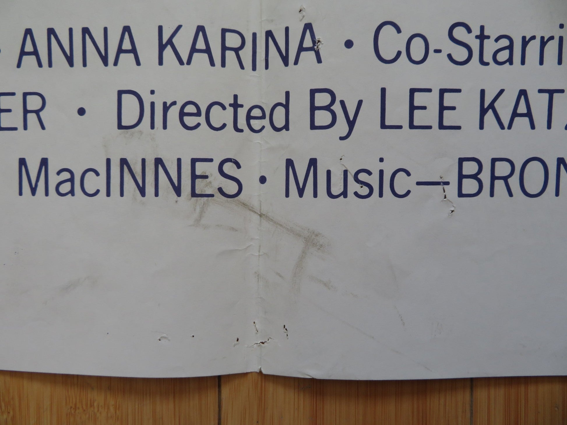 THE SALZBURG CONNECTION US 3 SHEET POSTER BARRY NEWMAN ANNA KARINA 1972 Rendezvous Cinema Movie posters