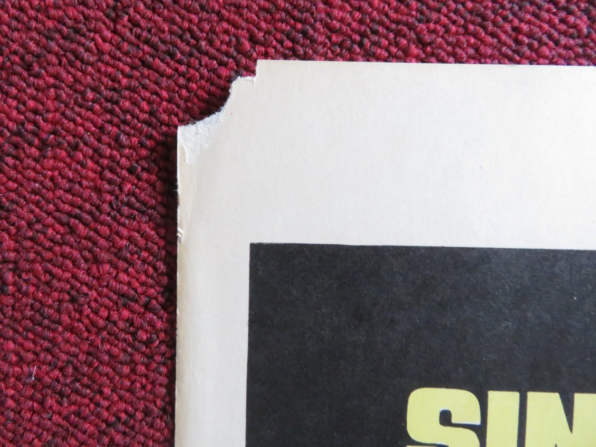 THE SATAN BUG US INSERT (14"x 36") POSTER GEORGE MAHARIS RICHARD BASEHEART 1965 Rendezvous Cinema Movie posters