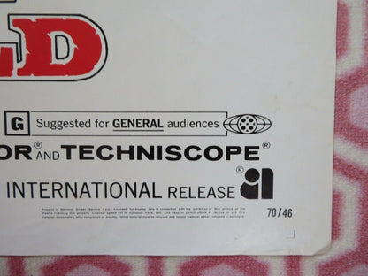 THE SAVAGE WILD US ONE SHEET POSTER GORDON EASTMAN CARL SPORE 1970 Movie posters