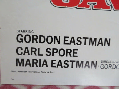 THE SAVAGE WILD US ONE SHEET POSTER GORDON EASTMAN CARL SPORE 1970 Movie posters