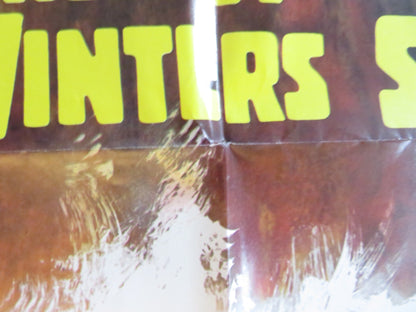 THE SCALPHUNTERS FOLDED US ONE SHEET POSTER BURT LANCASTER SHELLEY WINTERS 1968 Rendezvous Cinema Movie posters