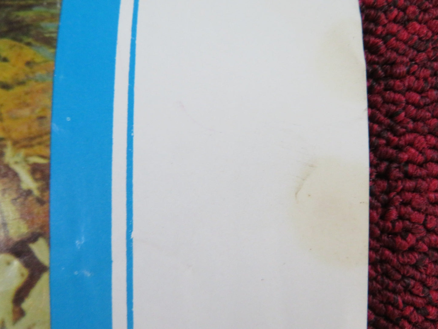 THE SCALPHUNTERS FOLDED US ONE SHEET POSTER BURT LANCASTER SHELLEY WINTERS 1968 Rendezvous Cinema Movie posters