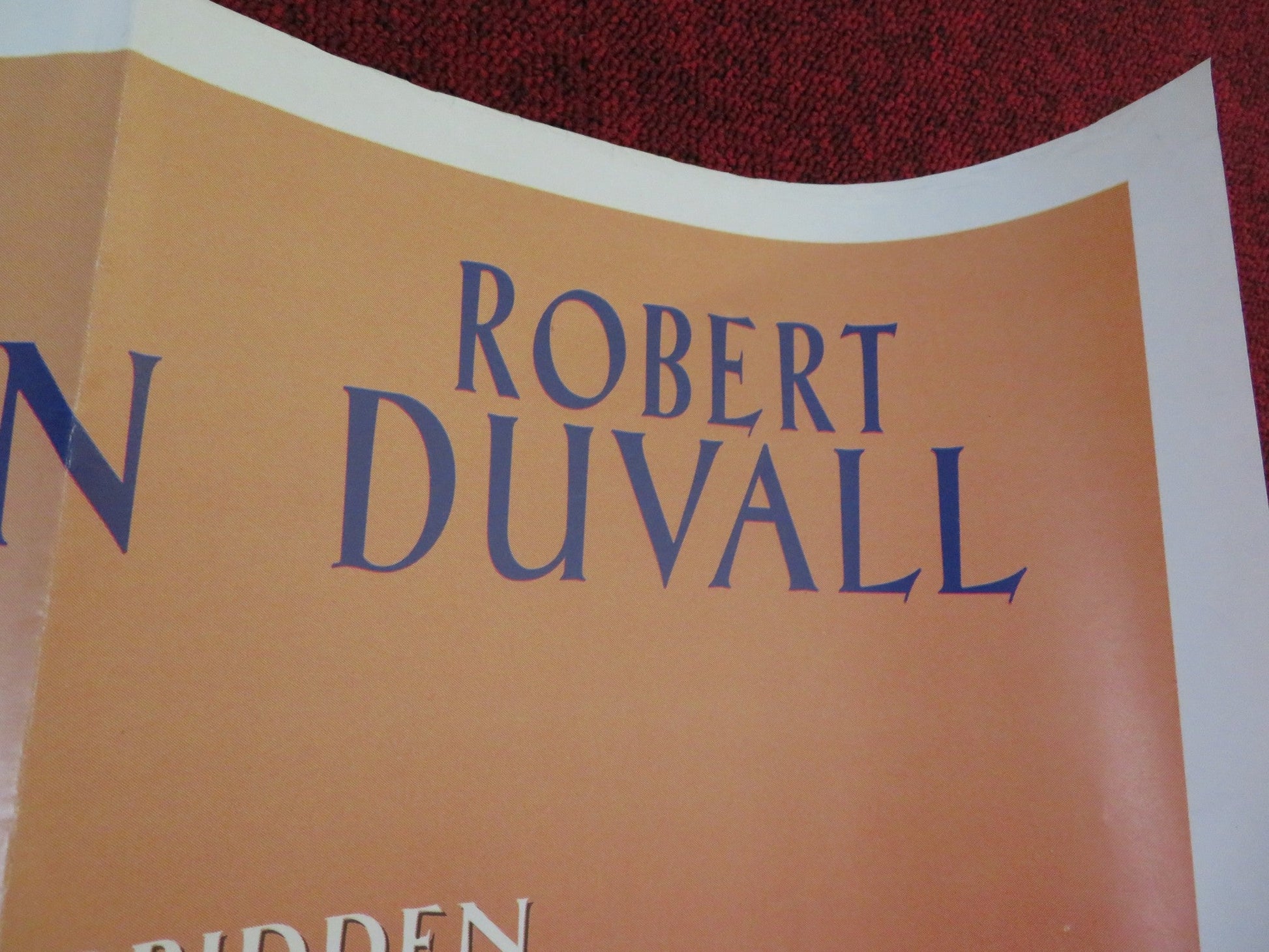 THE SCARLET LETTER UK QUAD (30"x 40") ROLLED POSTER GARY OLDMAN DEMI MOORE 1995 Rendezvous Cinema Movie posters