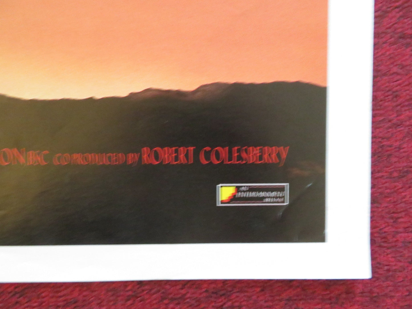 THE SCARLET LETTER UK QUAD POSTER FOLDED DEMI MOORE GARY OLDMAN 1995 Rendezvous Cinema Movie posters