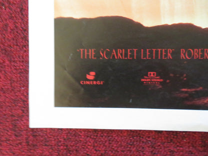 THE SCARLET LETTER UK QUAD POSTER FOLDED DEMI MOORE GARY OLDMAN 1995 Rendezvous Cinema Movie posters