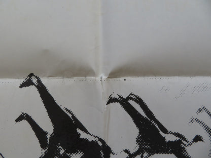 THE SCARLET SPEAR FOLDED US ONE SHEET POSTER JOHN BENTLEY MARTHA HYER 1954 Rendezvous Cinema Movie posters