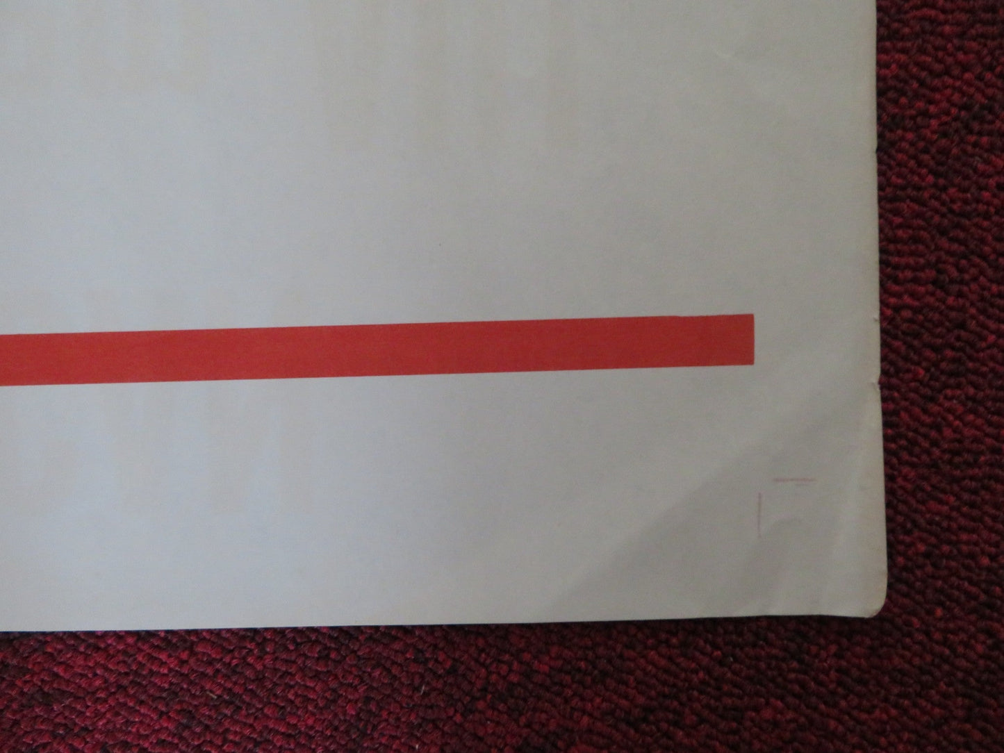 THE SCARLET SPEAR FOLDED US ONE SHEET POSTER JOHN BENTLEY MARTHA HYER 1954 Rendezvous Cinema Movie posters