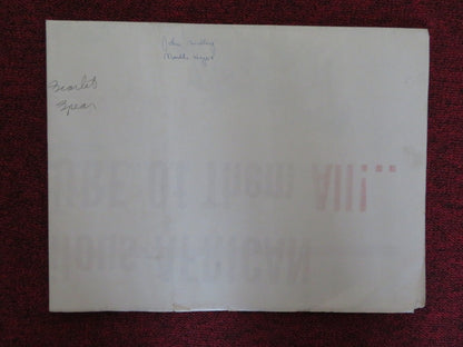 THE SCARLET SPEAR FOLDED US ONE SHEET POSTER JOHN BENTLEY MARTHA HYER 1954 Rendezvous Cinema Movie posters