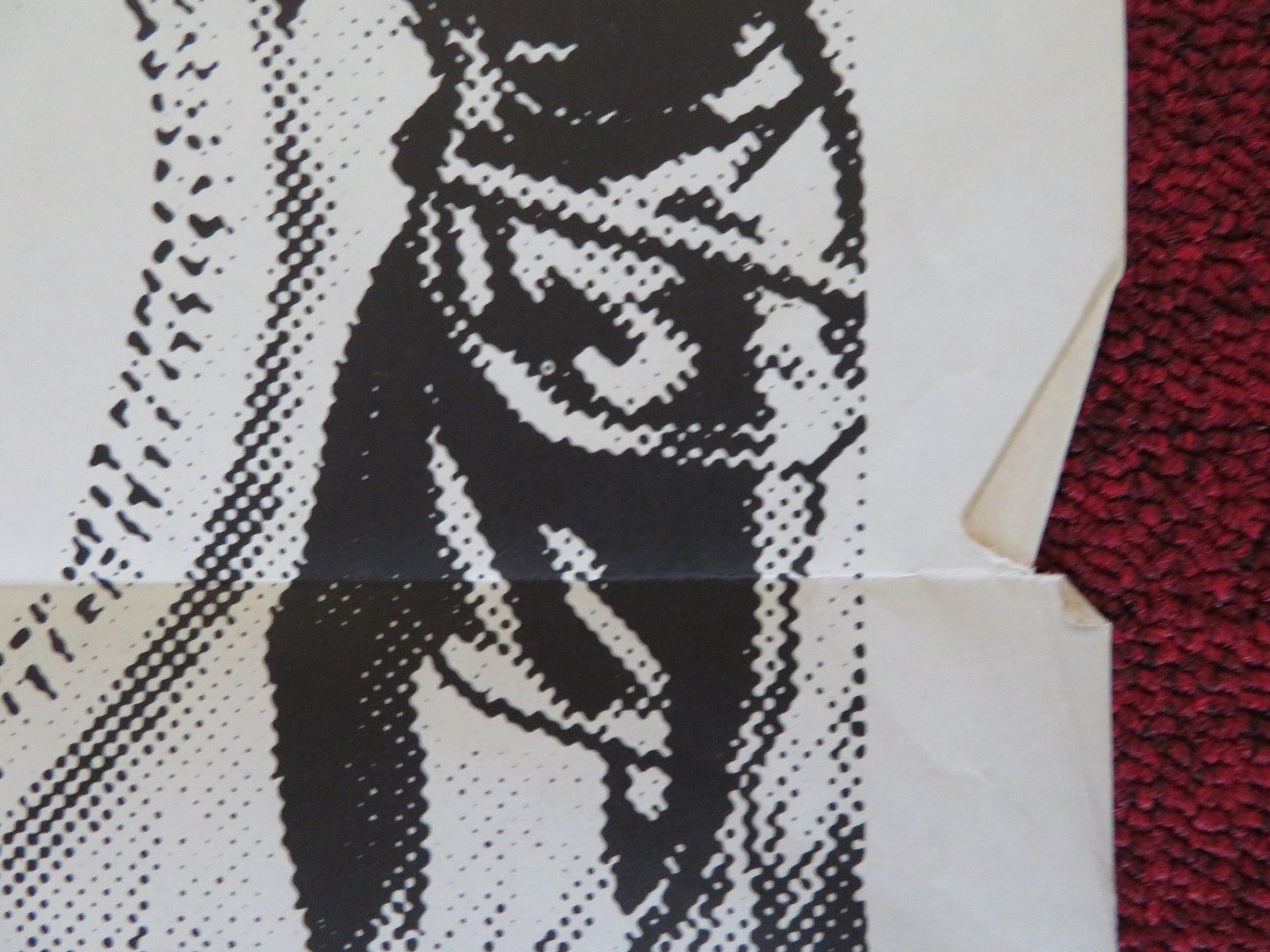 THE SCARLET SPEAR FOLDED US ONE SHEET POSTER JOHN BENTLEY MARTHA HYER 1954 Rendezvous Cinema Movie posters