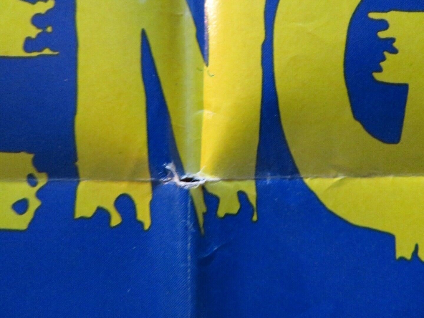 THE SCAVENGERS FOLDED US ONE SHEET POSTER VINCE EDWARDS CAROL OHMART 1959 Movie posters