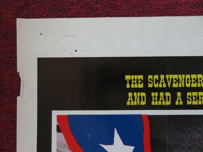 THE SCAVENGERS FOLDED US ONE SHEET POSTER VINCE EDWARDS CAROL OHMART 1959 Movie posters