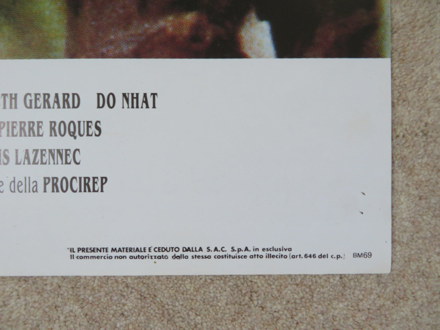 THE SCENT OF GREEN PAPAYA ITALIAN 2 FOGLIO POSTER NU YEN - KHE TRAN MAN SAN LU Rendezvous Cinema Movie posters