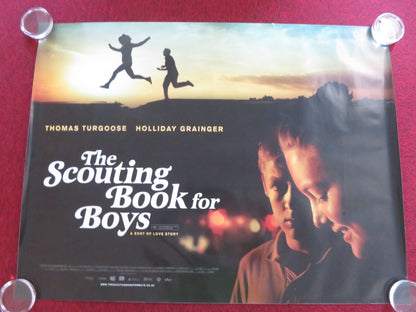 THE SCOUTING BOOK FOR BOYS UK QUAD ROLLED POSTER THOMAS TURGOOSE GRAINGER 2009 Rendezvous Cinema Movie posters