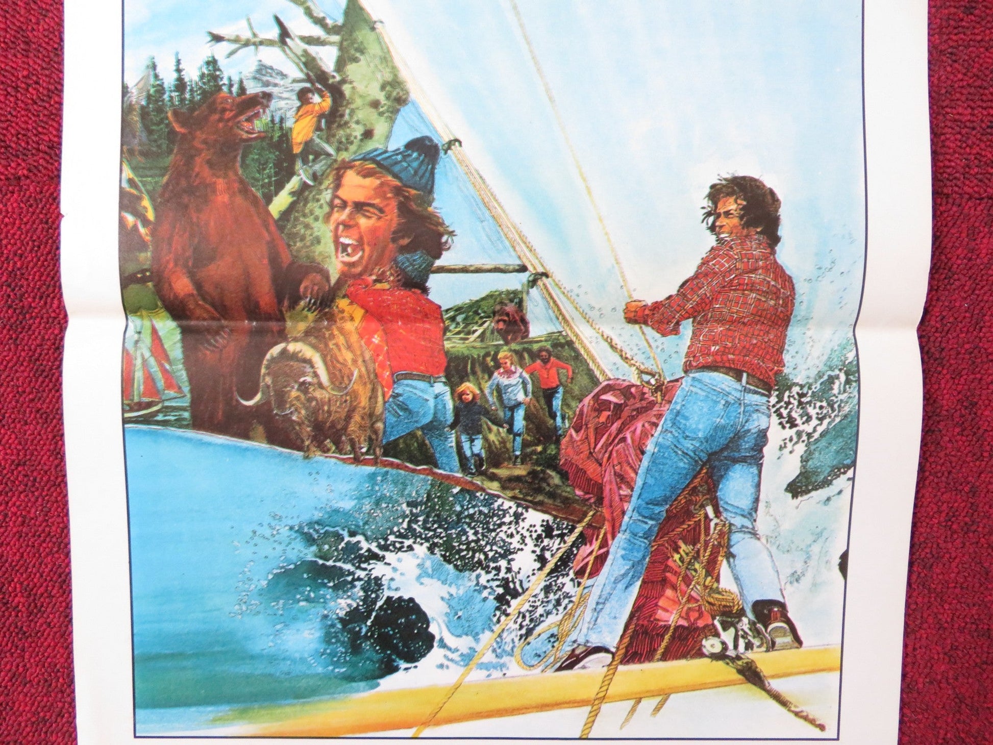 THE SEA GYPSIES ITALIAN LOCANDINA POSTER ROBERT LOGAN MIKKI JAMISON 1978 Rendezvous Cinema Movie posters