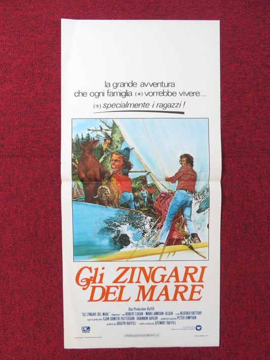 THE SEA GYPSIES ITALIAN LOCANDINA POSTER ROBERT LOGAN MIKKI JAMISON 1978 Rendezvous Cinema Movie posters