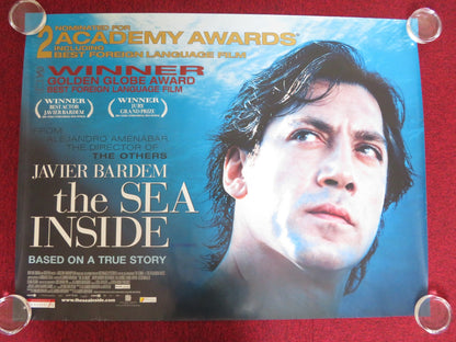 THE SEA INSIDE UK QUAD ROLLED POSTER JAVIER BARDEM BELEN RUEDA 2004 Rendezvous Cinema Movie posters