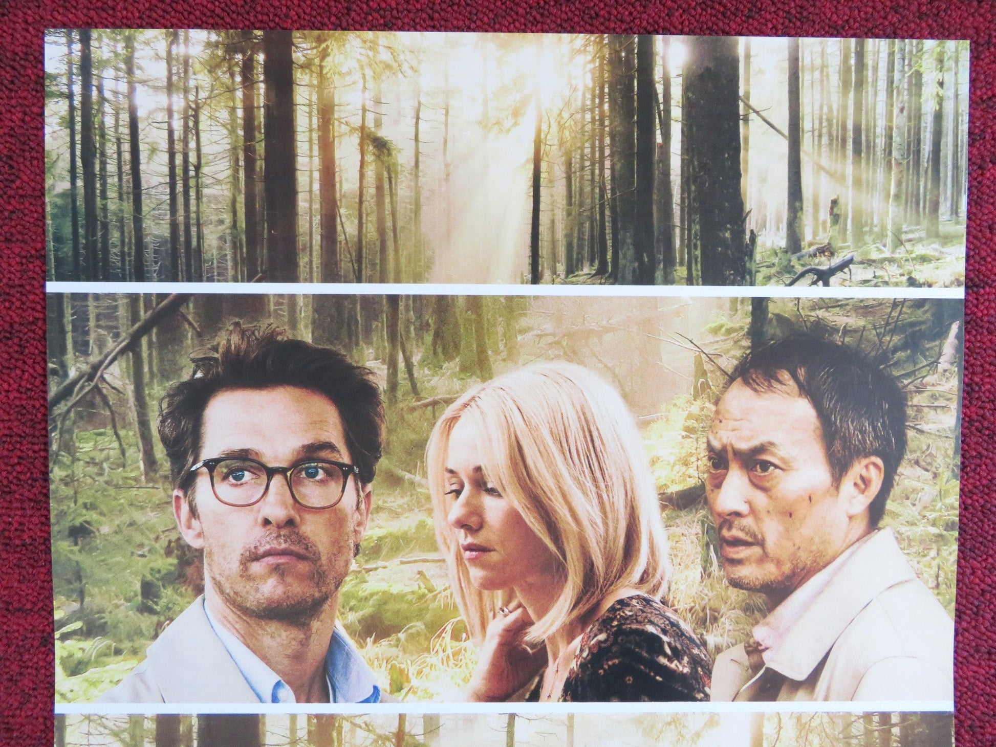 THE SEA OF TREES ITALIAN LOCANDINA POSTER MCCONAUGHEY WATANABE WATTS 2015 Rendezvous Cinema Movie posters