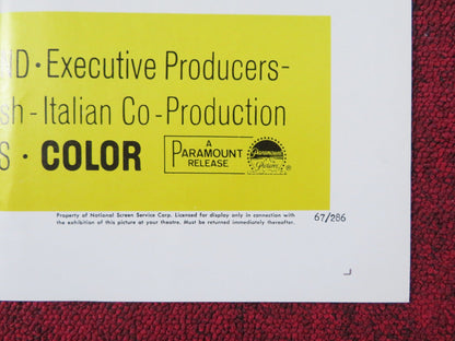 THE SEA PIRATE - B FOLDED US ONE SHEET POSTER GERRAD BARRAY ANTONELLA LUALDI 1967 Rendezvous Cinema Movie posters