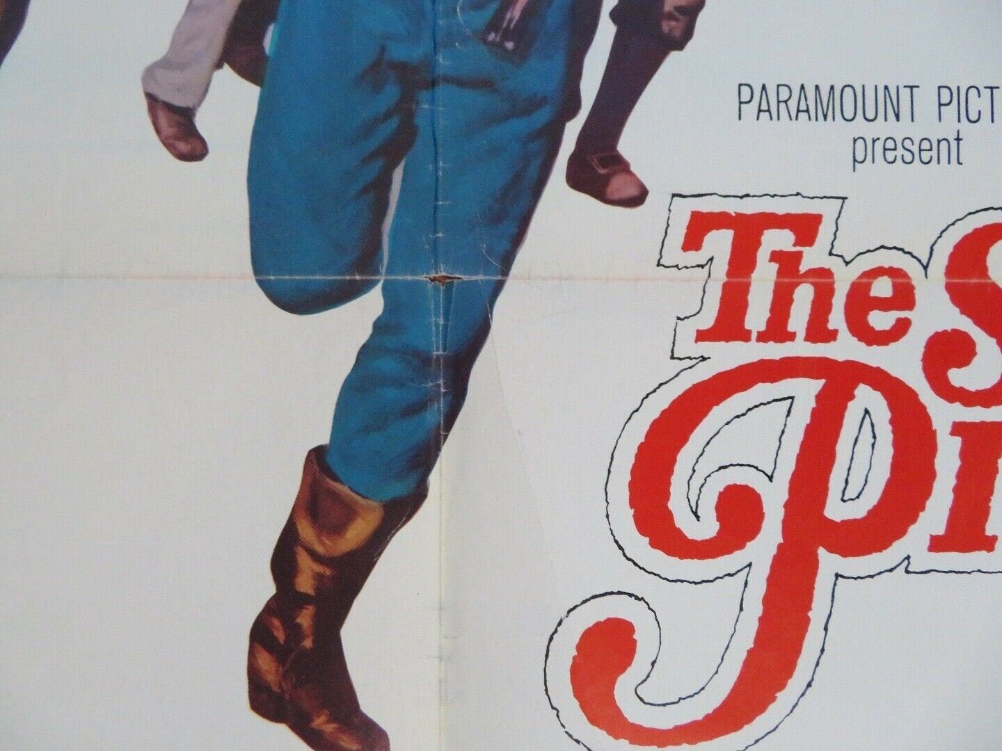 THE SEA PIRATE US ONE SHEET POSTER GERARD BARRAY 1966 Movie posters