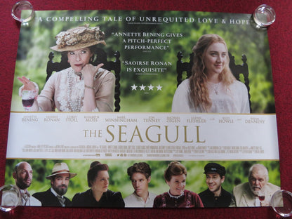 THE SEAGULL UK QUAD (30"x 40") ROLLED POSTER ANNETTE BENING SAOIRSE RONAN 2018 Rendezvous Cinema Movie posters