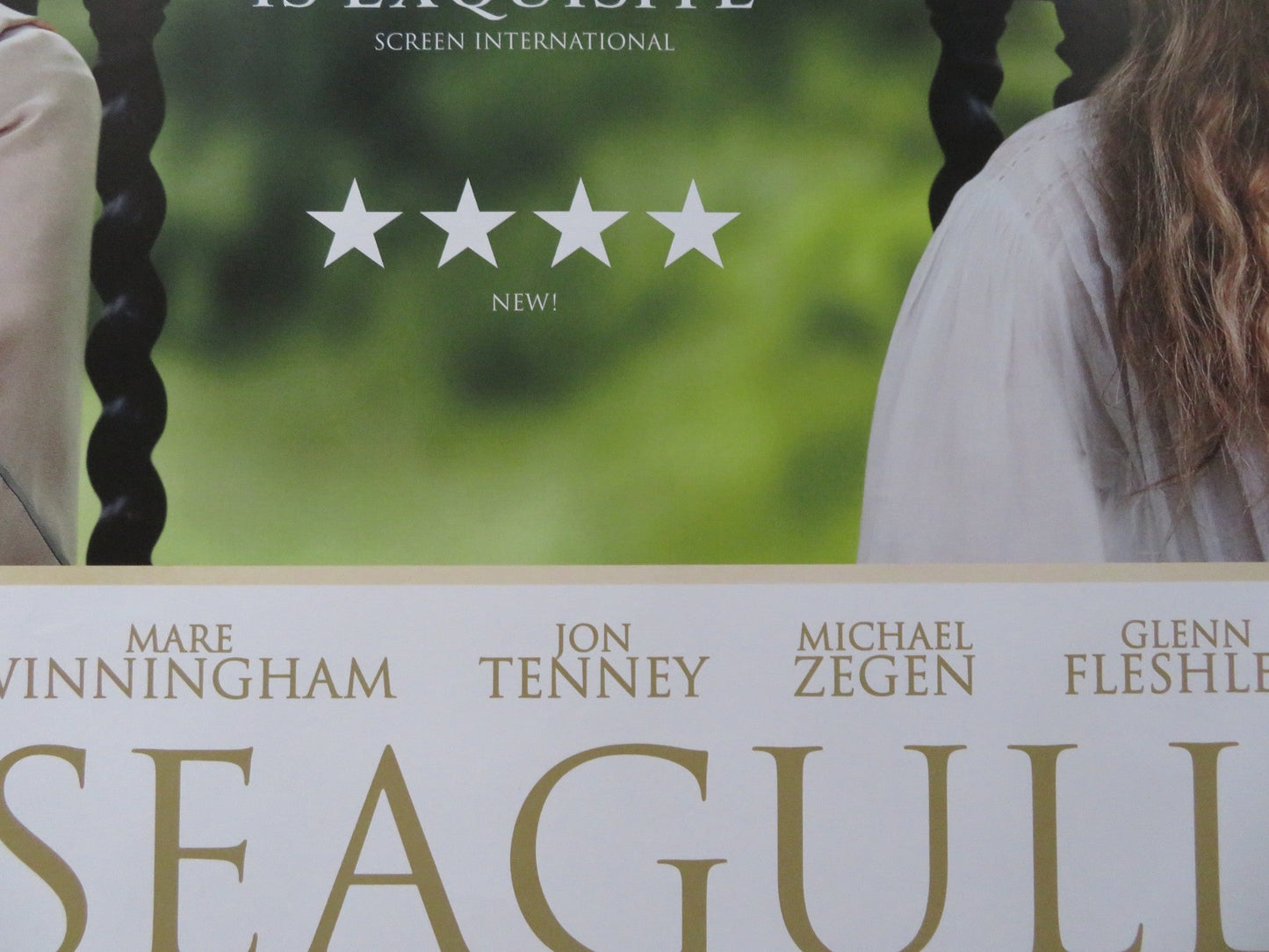 THE SEAGULL UK QUAD (30"x 40") ROLLED POSTER ANNETTE BENING SAOIRSE RONAN 2018 Rendezvous Cinema Movie posters
